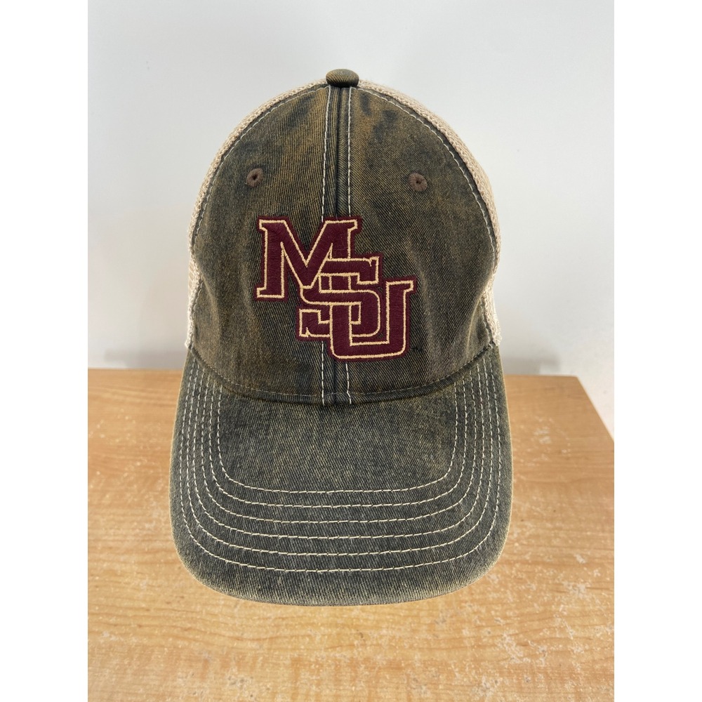 Legacy MSU Mississippi State University Trucker Hat Brown Snapback Cap